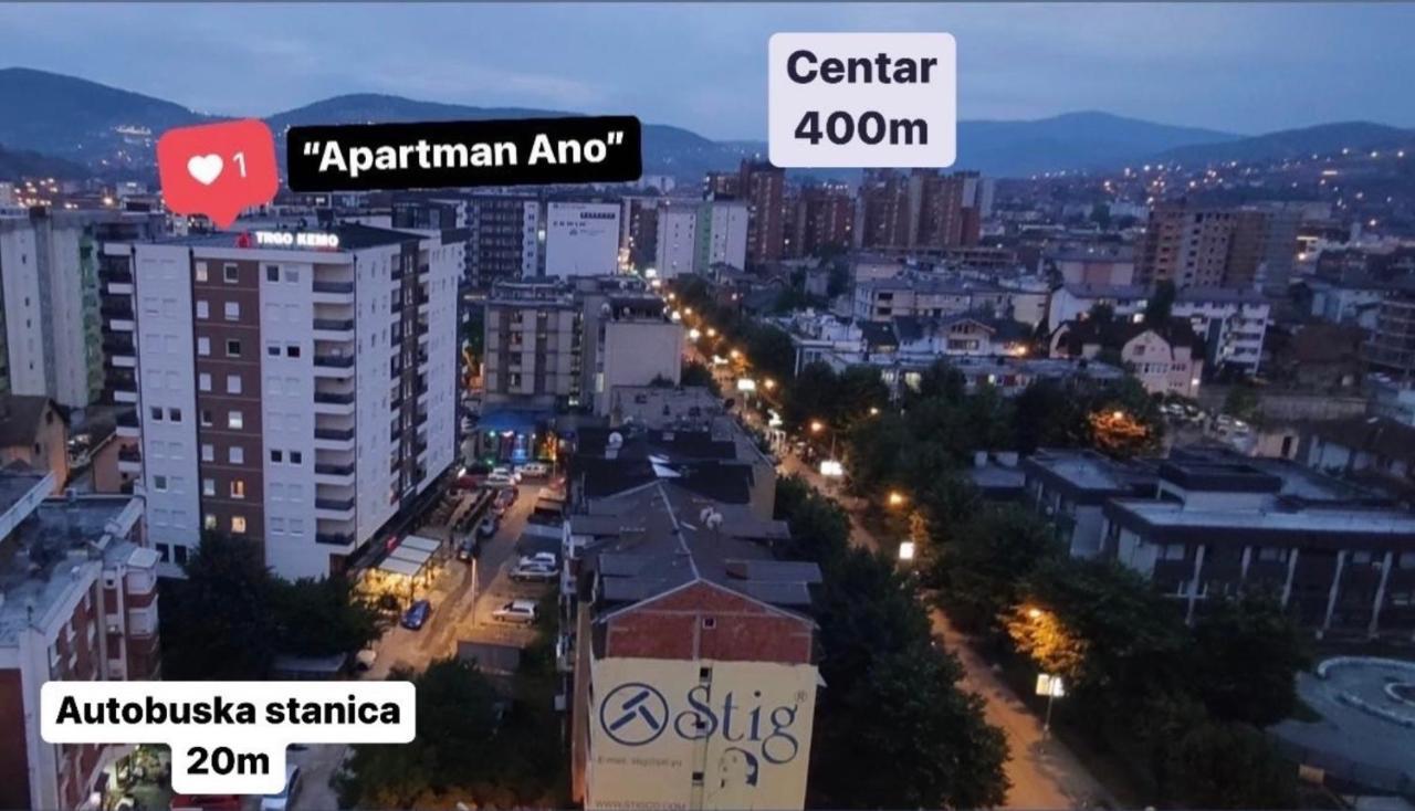 נובי פאזאר Apartman Ano Lux מראה חיצוני תמונה